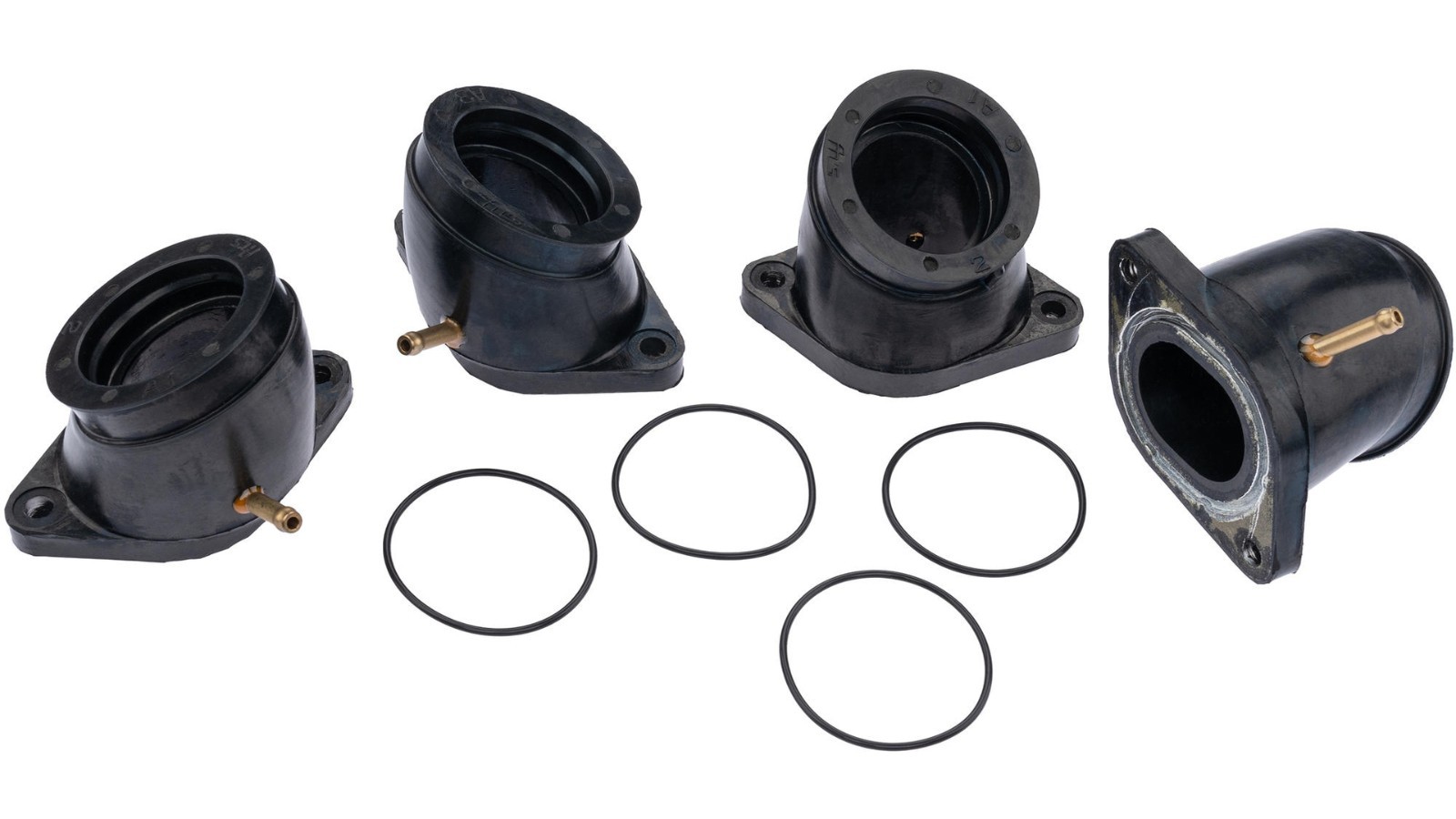 04521746 Ansaugstutzen 4er Set für Yamaha XVZ 1200, 1300 Venture Royale /BW