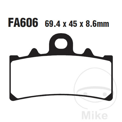 7323629 Bremsklötze Bremsbeläge EBC vorne für KTM Duke 125 200 390 2011-2019
