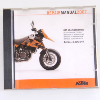 3.206.045 Reparaturanleitung auf CD für KTM 690 LC4 Supermoto