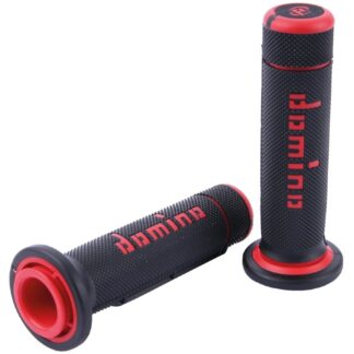 A18041C4240 Domino Griffgummi A180 ATV Quad schwarz/rot 118/122mm