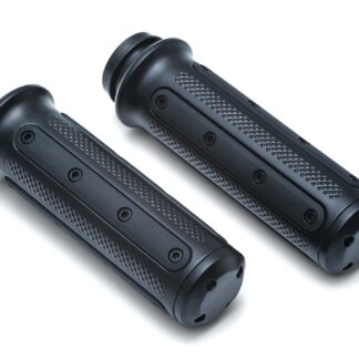 0630-1872 Griffe Heavy Industry Black für Harley Davidson
