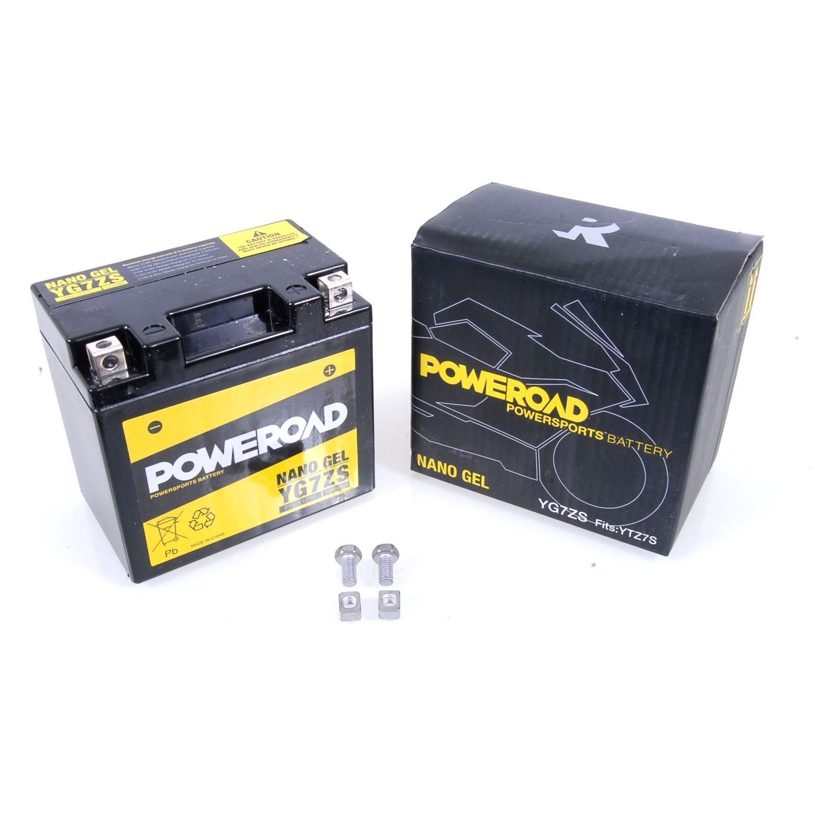 704090 Poweroad YTZ7S Gel Batterie BMW G 450 HP4 Gas Gas EC 125 250 300 400 450