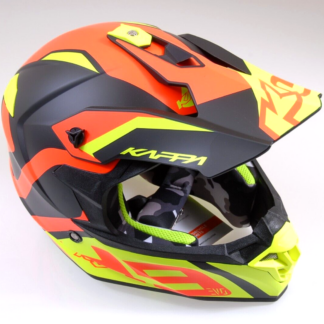 Kappa Crosshelm KV49R Evo Great schwarz matt / orange Gr. L Sonderpreis K#8