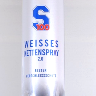 S100 Weisses Kettenspray Motorrad Enduro Supermoto Cross 400ml 1L=42,37€