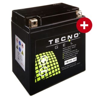 YB10L-A2 TECNO Gel Batterie Suzuki GN 250 GS 400 450 500 550 GSX 250 400 GT 185