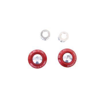 ZE48-7006 Zeta Lenkerenden Bar End Plugs Rot 29 mm