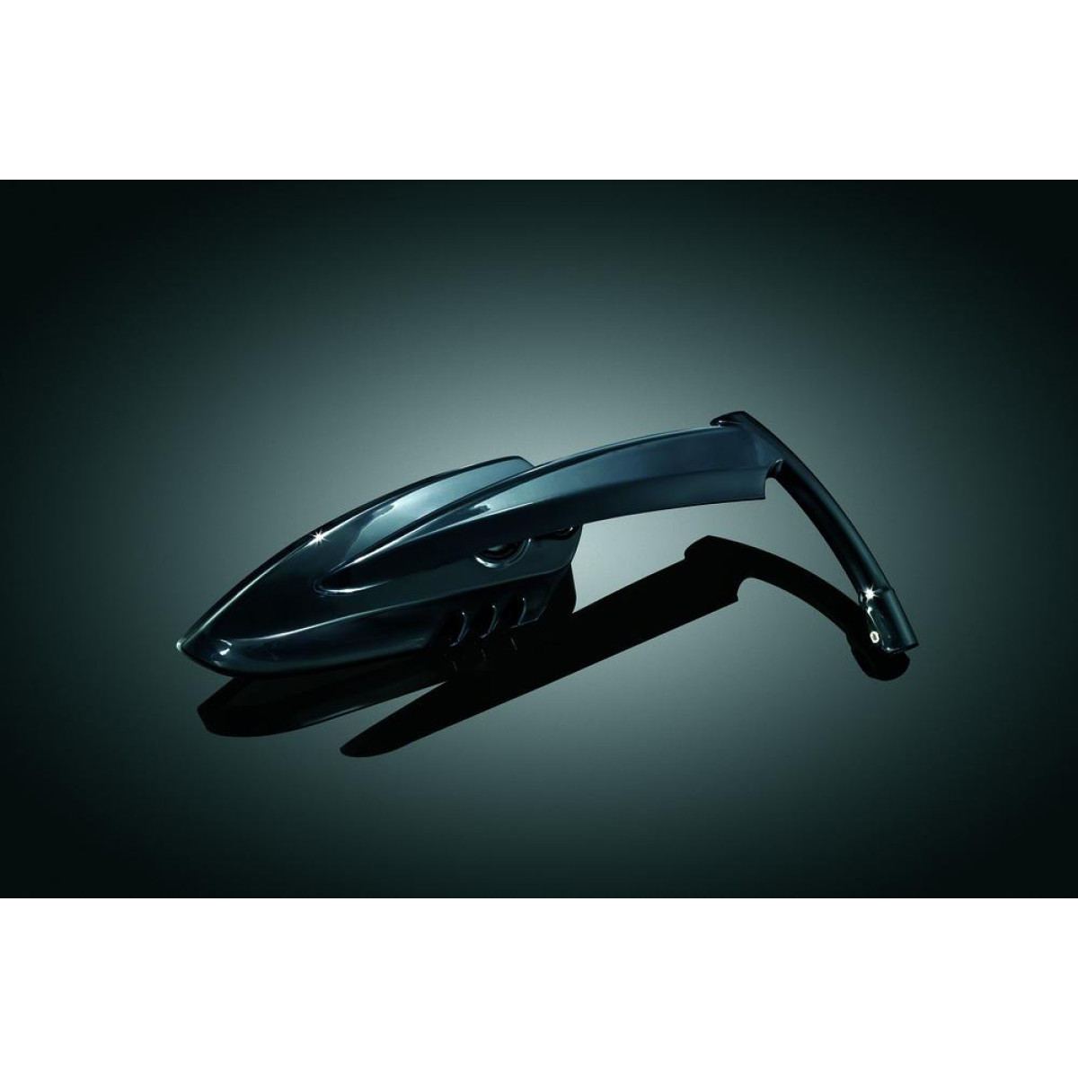 0640-0660 Scythe Mirrors Black Paar für Harley Davidson
