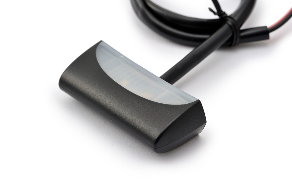 256-025 Daytona LED Nummernschildbeleuchtung schwarz für div. Motorräder