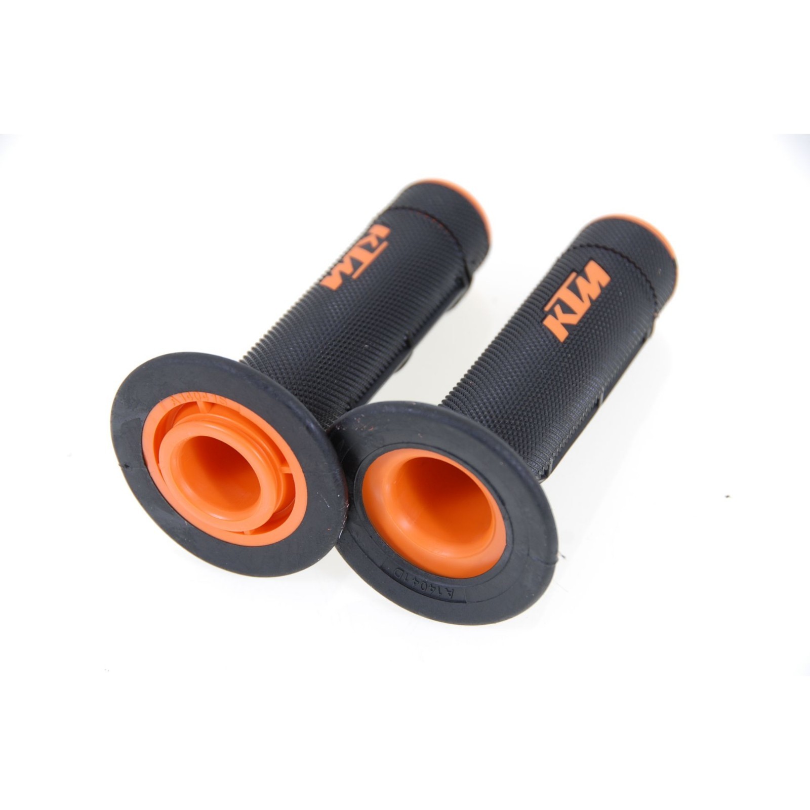 63002021200 2K Griffe Griff Set orange/schwarz offen KTM Duke 125 200 250 390 – Bild 3