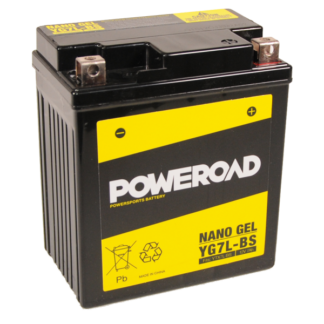 704038 Poweroad YTX7L-BS Gel Batterie Suzuki D 125 350 GZ 125 250 RV 125 UX 125