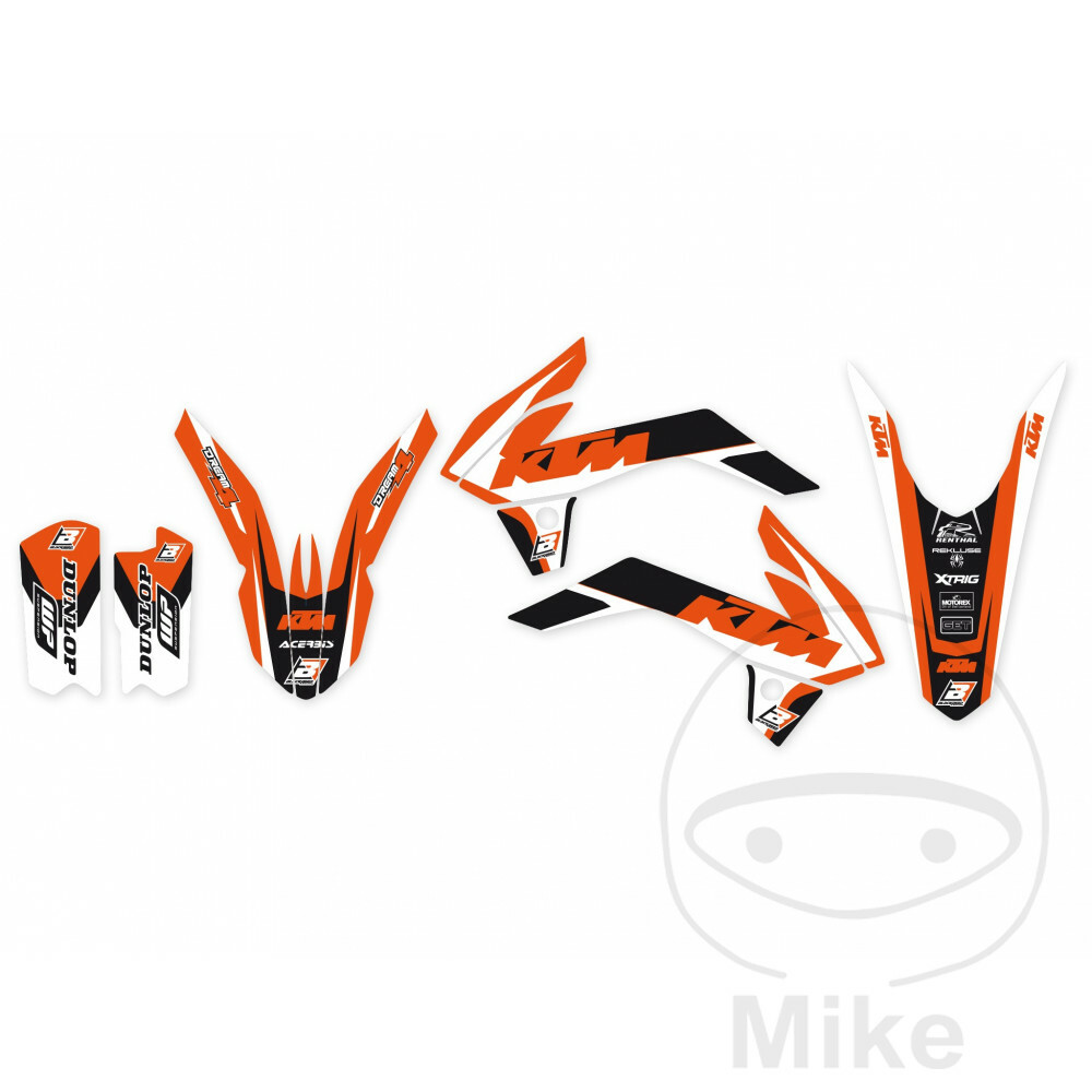 711.14.30 Aufkleber Satz Dream 3 Blackbird Racing für KTM SX 85 2013-2017 – Bild 3