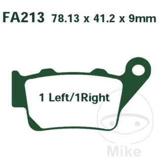 7370067 Bremsklötze Bremsbeläge EBC hinten für KTM Duke 125 200 390 2011-2019