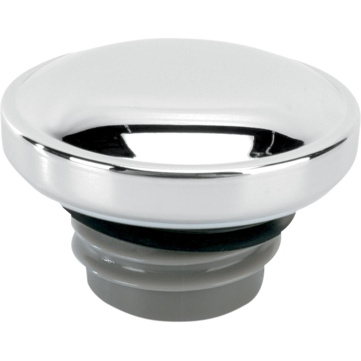 DS-390282 Gas Cap Screw-In Non-Vented Chrome für HD Road King Electra Glide Fat
