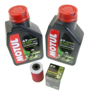 Service Kit Ölwechsel + Ölfilter Motul 15W-50 2x1Liter für KTM 125 200 390 Duke