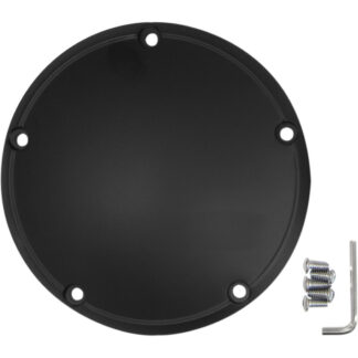 1107-0363 Derby Cover Domed 5 Hole Black für Harley 99-17 Twin Cam Motoren
