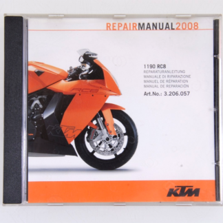 3.206.057 Reparaturanleitung auf CD für KTM 1190 RC8