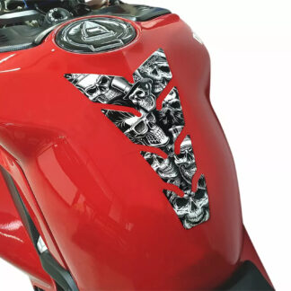 4301-0974 Tank Pad Max Skulls 223 x 134 mm