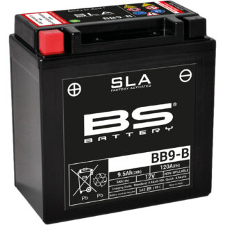BB9-B BS Batterie SLA Aprilia RS 125 Scarabeo Sportcity SR 50 R Piaggio DIN50914