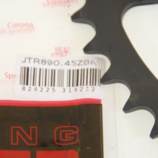 JTR Kettenrad  Stahl Schwarz 45Z für KTM Duke 125 200 390 Husqvarna 401  K64P20