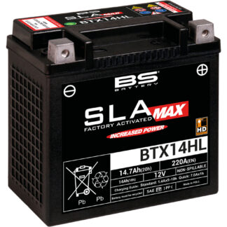 YTX14HL-BS BS Batterie SLA MAX für Harley Street Sportster Forty-Eight XR 1200 B