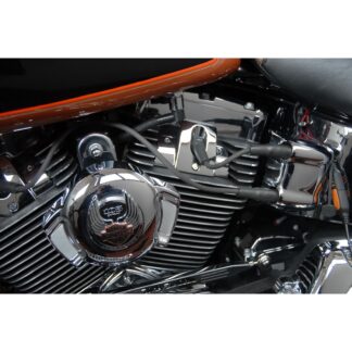 0940-1317 Chopper Zündkerzenabdeckung Spark Plug Head Covers für 99-17 Twin
