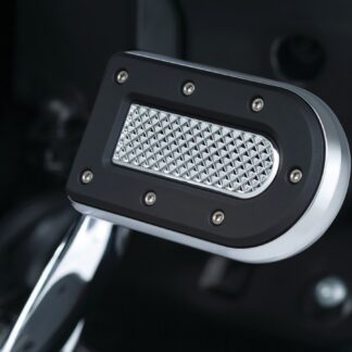 1610-0505 Brake Pedal Pad Heavy Industry Chrom für Harley Dyna Fat Bob Softail X