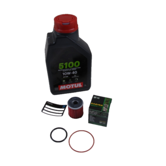 Servicekit Öl+Ölfilter Bj 11-21 Motul 10W40 passt für Beta RR 125 LC SM/Enduro