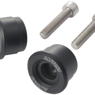 Lenkerenden Spiegel Adapter Daytona D-Mirror schwarz Kawasaki M8 Gewinde
