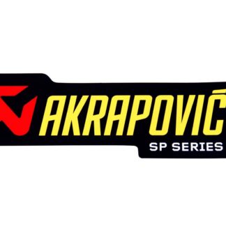 P-HST2ALSP Akrapovic Street SP Seriers Auspuff Aufkleber Hitzefest 150 mmx45 mm