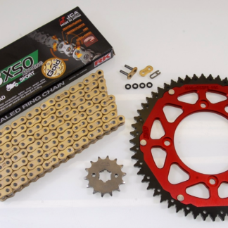 Kettensatz RK 428 XSO offen Gold (14/56/ 136) Beta RR 125 4T LC Motard 2007-2020