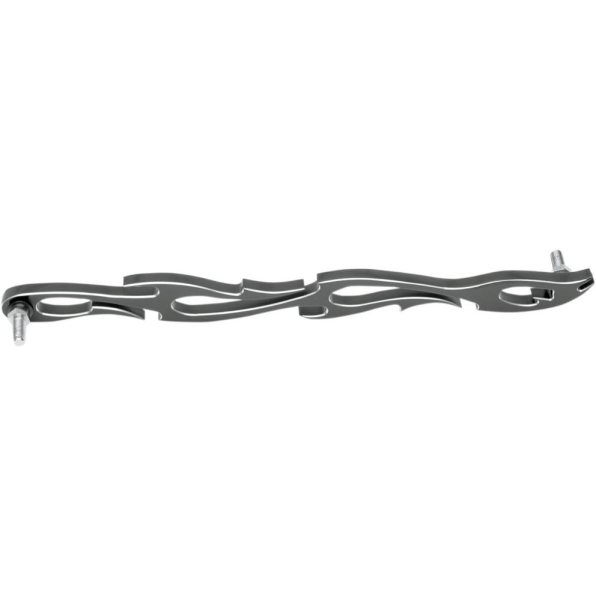 1601-0275 Drag Spezialties Shift Linkage Flame Black für Harley Big&Cam Motoren
