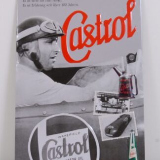 Castrol Schild Blechschild Werbeschild Nostalgie Wakefield