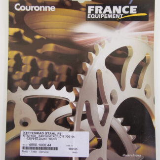 Stahl Kettenrad schwarz Couronne 4990.1068.44 KTM 44 Zähne K58 P4